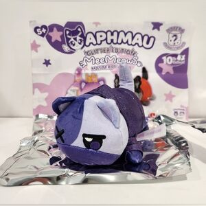 Aphmau MeeMeows ZANE CAT Plush 6" Mystery Litter 6 Glitter Hoodie Plush Toy